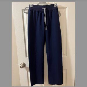 Figs Navy High Waist Livingston Scrub Pants XXSP